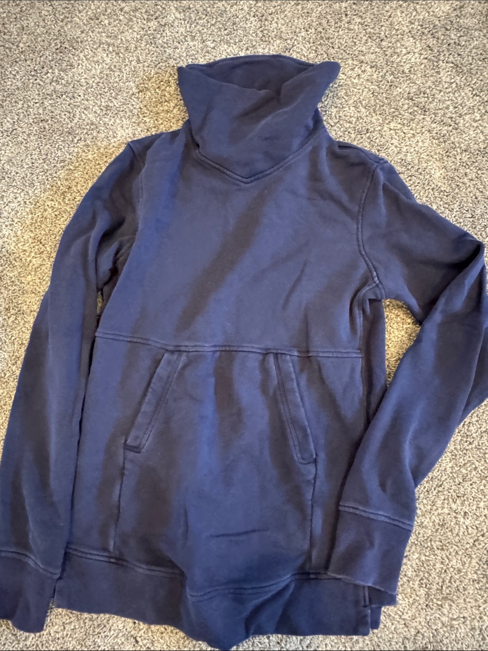 Lululemon Press Pause Pullover-Midnight Navy